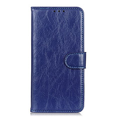 Handytasche Stand Schutzhülle Flip Leder Hülle L07 für Samsung Galaxy A01 Core Blau
