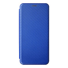 Handytasche Stand Schutzhülle Flip Leder Hülle L07Z für Samsung Galaxy A03 Blau