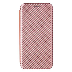 Handytasche Stand Schutzhülle Flip Leder Hülle L07Z für Samsung Galaxy A05s Rosegold