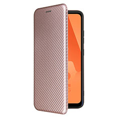 Handytasche Stand Schutzhülle Flip Leder Hülle L07Z für Samsung Galaxy A32 5G Rosegold