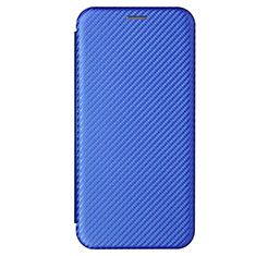 Handytasche Stand Schutzhülle Flip Leder Hülle L07Z für Samsung Galaxy A52 4G Blau