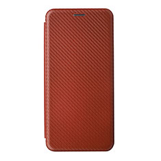 Handytasche Stand Schutzhülle Flip Leder Hülle L07Z für Samsung Galaxy M23 5G Braun