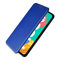 Handytasche Stand Schutzhülle Flip Leder Hülle L07Z für Samsung Galaxy M33 5G Blau