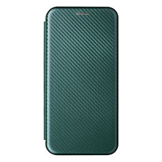 Handytasche Stand Schutzhülle Flip Leder Hülle L07Z für Samsung Galaxy M52 5G Grün