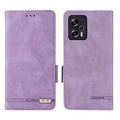Handytasche Stand Schutzhülle Flip Leder Hülle L07Z für Xiaomi Redmi Note 11T Pro+ Plus 5G Violett
