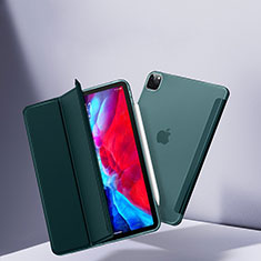 Handytasche Stand Schutzhülle Flip Leder Hülle L08 für Apple iPad Pro 11 (2020) Grün