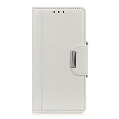 Handytasche Stand Schutzhülle Flip Leder Hülle L08 für Huawei Honor 9C Weiß