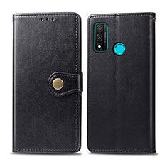 Handytasche Stand Schutzhülle Flip Leder Hülle L08 für Huawei P Smart (2020) Schwarz