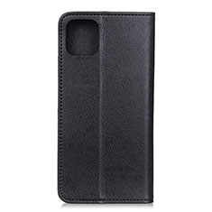 Handytasche Stand Schutzhülle Flip Leder Hülle L08 für Samsung Galaxy A71 4G A715 Schwarz