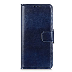 Handytasche Stand Schutzhülle Flip Leder Hülle L08 für Samsung Galaxy Note 20 5G Blau