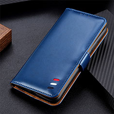 Handytasche Stand Schutzhülle Flip Leder Hülle L08 für Xiaomi Mi 10T 5G Blau