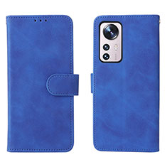 Handytasche Stand Schutzhülle Flip Leder Hülle L08 für Xiaomi Mi 12 Lite 5G Blau