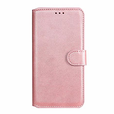 Handytasche Stand Schutzhülle Flip Leder Hülle L08 für Xiaomi Redmi Note 9 Pro Max Rosegold