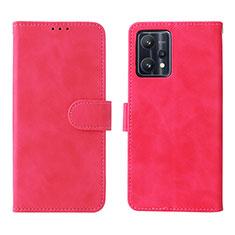 Handytasche Stand Schutzhülle Flip Leder Hülle L08Z für Realme 9 Pro 5G Pink