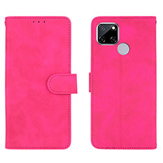 Handytasche Stand Schutzhülle Flip Leder Hülle L08Z für Realme C12 Pink