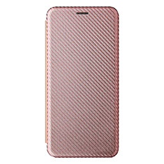 Handytasche Stand Schutzhülle Flip Leder Hülle L08Z für Samsung Galaxy A12 5G Rosegold