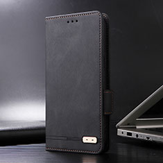 Handytasche Stand Schutzhülle Flip Leder Hülle L08Z für Xiaomi Redmi K50i 5G Schwarz