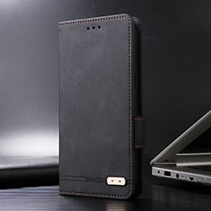 Handytasche Stand Schutzhülle Flip Leder Hülle L08Z für Xiaomi Redmi Note 11 4G (2021) Schwarz