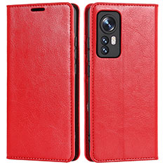 Handytasche Stand Schutzhülle Flip Leder Hülle L09 für Xiaomi Mi 12 5G Rot