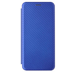 Handytasche Stand Schutzhülle Flip Leder Hülle L09Z für Samsung Galaxy A02s Blau