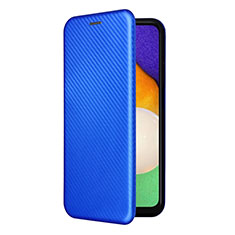 Handytasche Stand Schutzhülle Flip Leder Hülle L09Z für Samsung Galaxy A04s Blau