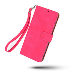 Handytasche Stand Schutzhülle Flip Leder Hülle L09Z für Samsung Galaxy A22 5G SC-56B Pink