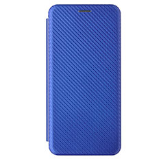 Handytasche Stand Schutzhülle Flip Leder Hülle L09Z für Samsung Galaxy F02S SM-E025F Blau