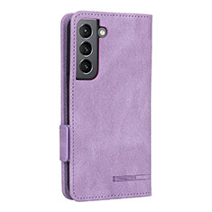 Handytasche Stand Schutzhülle Flip Leder Hülle L09Z für Samsung Galaxy S23 Plus 5G Violett