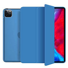 Handytasche Stand Schutzhülle Flip Leder Hülle L10 für Apple iPad Pro 11 (2021) Blau