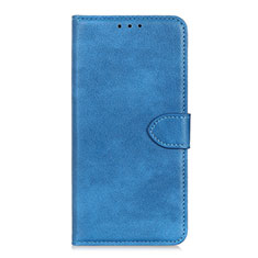 Handytasche Stand Schutzhülle Flip Leder Hülle L10 für Huawei P smart S Hellblau