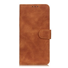 Handytasche Stand Schutzhülle Flip Leder Hülle L10 für Oppo A11s Braun