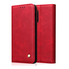 Handytasche Stand Schutzhülle Flip Leder Hülle L10 für Samsung Galaxy A51 5G Rot