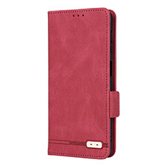 Handytasche Stand Schutzhülle Flip Leder Hülle L10Z für Samsung Galaxy M32 5G Rot