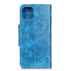 Handytasche Stand Schutzhülle Flip Leder Hülle L11 für Huawei Honor 30S Hellblau