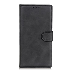 Handytasche Stand Schutzhülle Flip Leder Hülle L11 für Motorola Moto Edge Schwarz