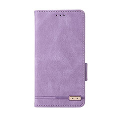 Handytasche Stand Schutzhülle Flip Leder Hülle L11Z für Samsung Galaxy A22s 5G Violett