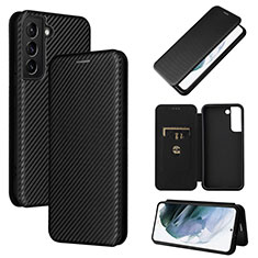 Handytasche Stand Schutzhülle Flip Leder Hülle L11Z für Samsung Galaxy S23 Plus 5G Schwarz