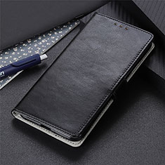 Handytasche Stand Schutzhülle Flip Leder Hülle L12 für Motorola Moto Edge Schwarz