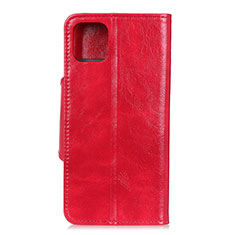 Handytasche Stand Schutzhülle Flip Leder Hülle L12 für Samsung Galaxy A71 5G Rot