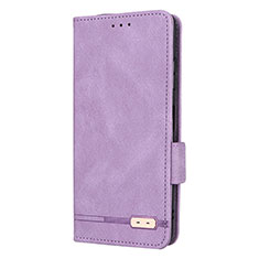 Handytasche Stand Schutzhülle Flip Leder Hülle L12Z für Samsung Galaxy A22 5G Violett