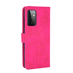 Handytasche Stand Schutzhülle Flip Leder Hülle L12Z für Samsung Galaxy A72 4G Pink