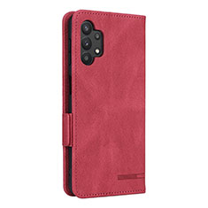 Handytasche Stand Schutzhülle Flip Leder Hülle L13Z für Samsung Galaxy A32 4G Rot