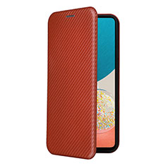 Handytasche Stand Schutzhülle Flip Leder Hülle L14Z für Samsung Galaxy A53 5G Braun