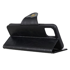 Handytasche Stand Schutzhülle Flip Leder Hülle L16 für Huawei Honor 30S Schwarz