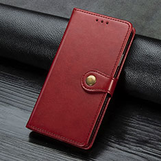 Handytasche Stand Schutzhülle Flip Leder Hülle L16 für Huawei P40 Lite E Rot