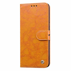 Handytasche Stand Schutzhülle Flip Leder Hülle L16 für Samsung Galaxy A31 Orange