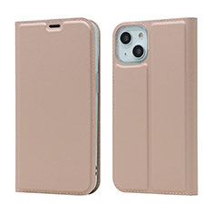 Handytasche Stand Schutzhülle Flip Leder Hülle L18 für Apple iPhone 13 Rosegold