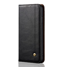 Handytasche Stand Schutzhülle Flip Leder Hülle L18 für Huawei Honor 30S Schwarz