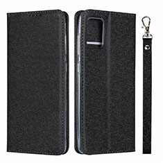 Handytasche Stand Schutzhülle Flip Leder Hülle L18 für Samsung Galaxy A51 5G Schwarz