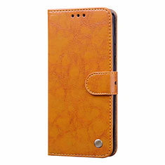 Handytasche Stand Schutzhülle Flip Leder Hülle L22 für Samsung Galaxy A41 Orange